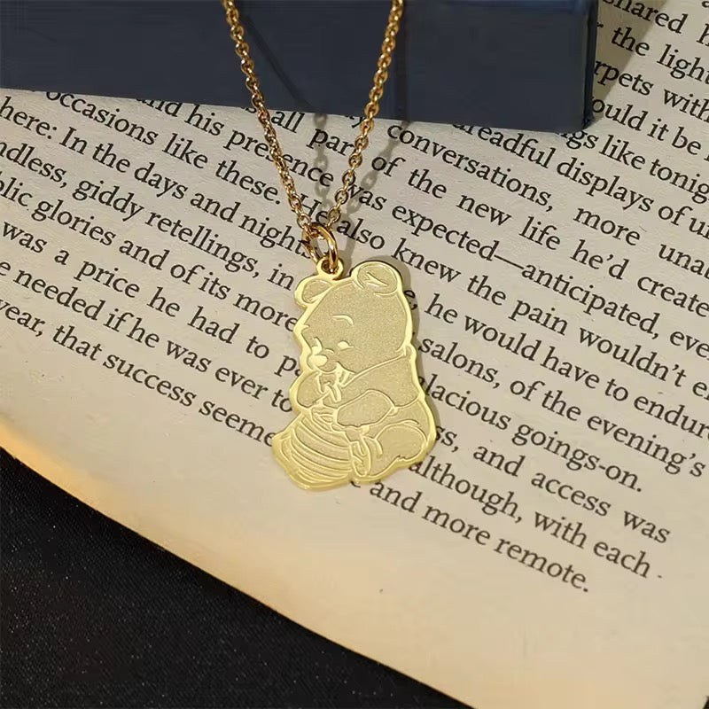 Winnie the Pooh Pendant Necklace