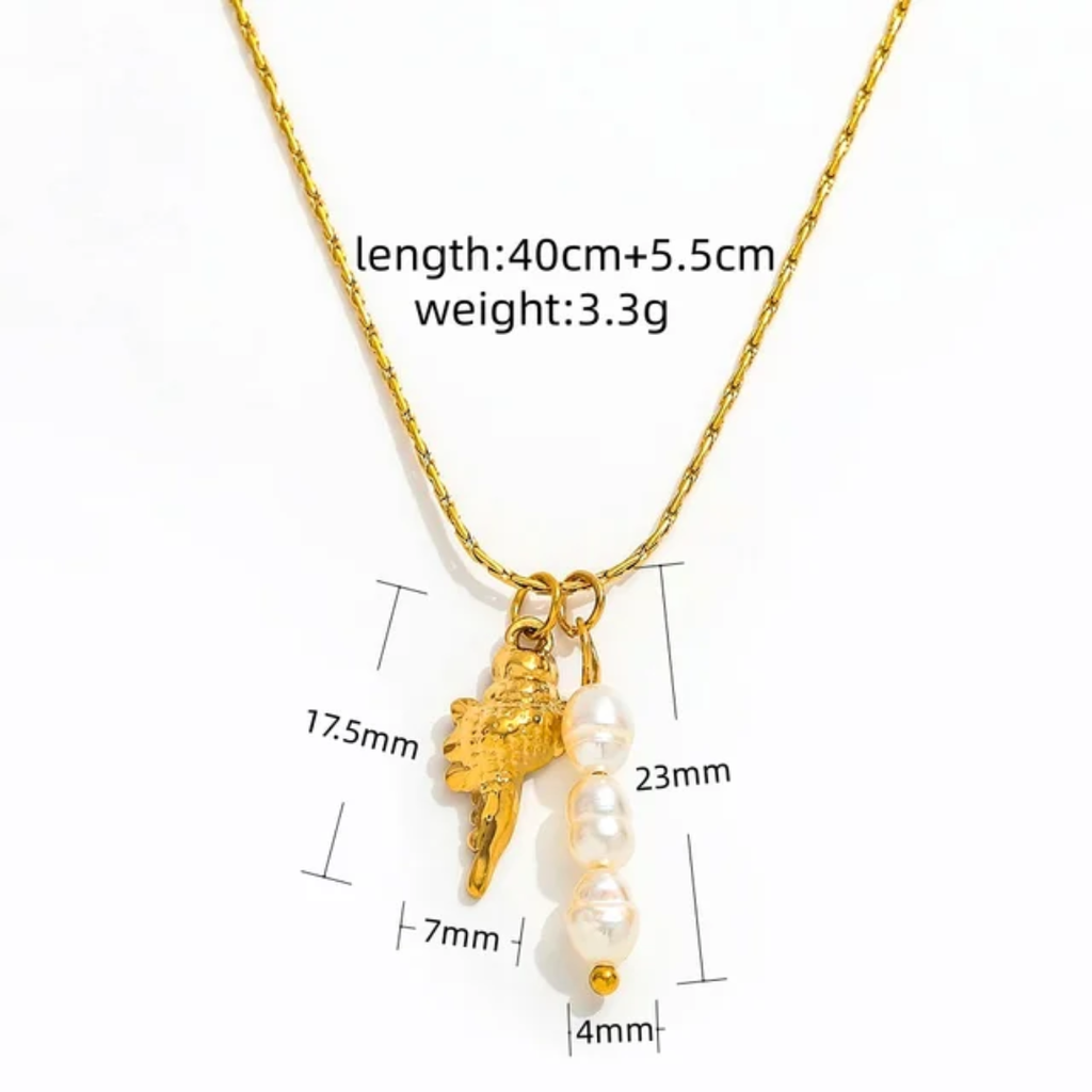 Coastal Charm Layered Necklace Set