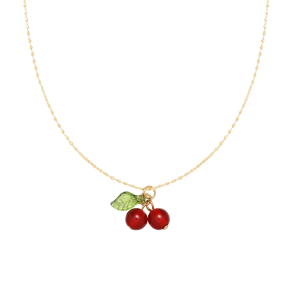 Classic Cherry Necklace