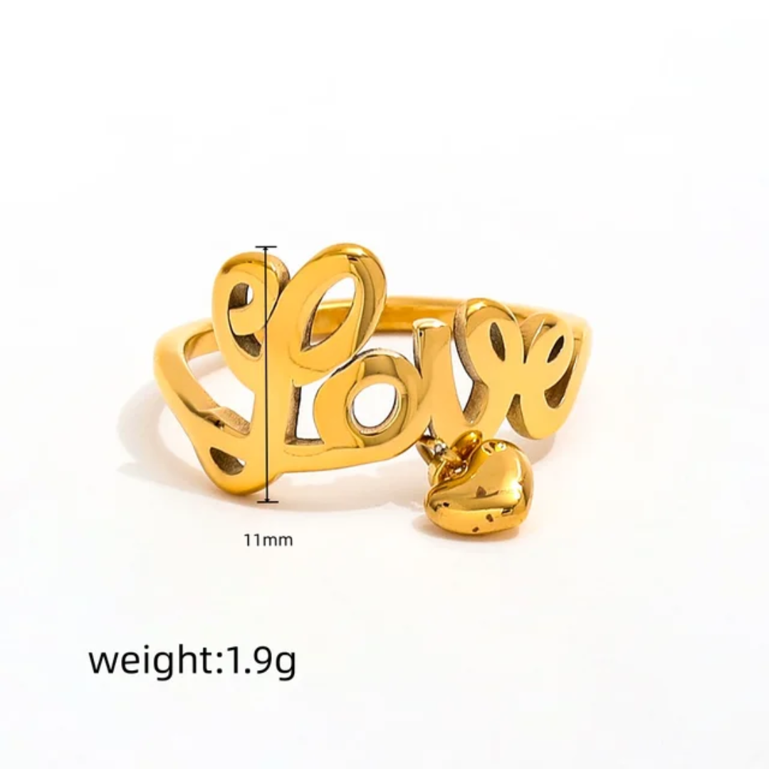 Signature "Love" Ring