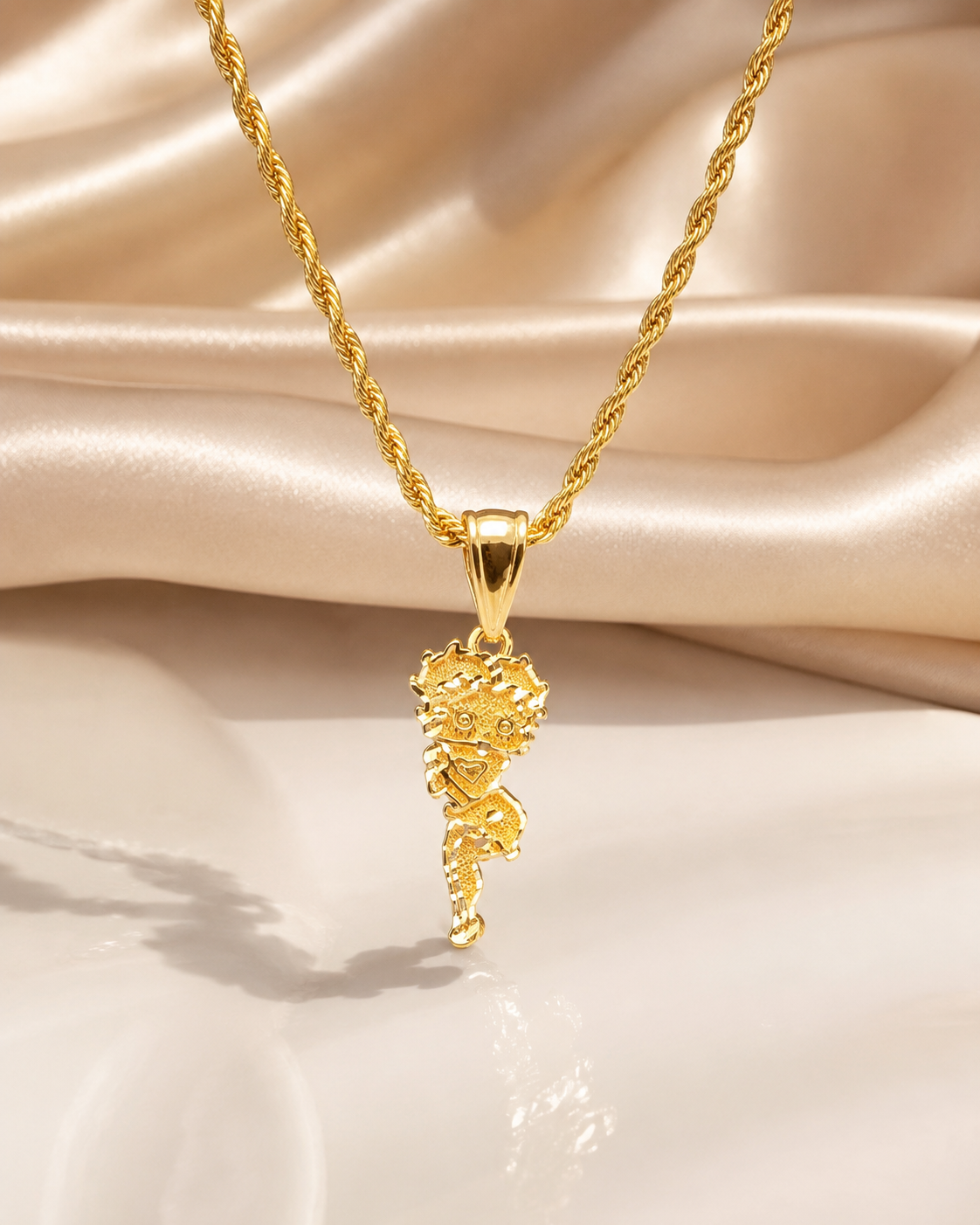 Betty Boop Pendant Necklace