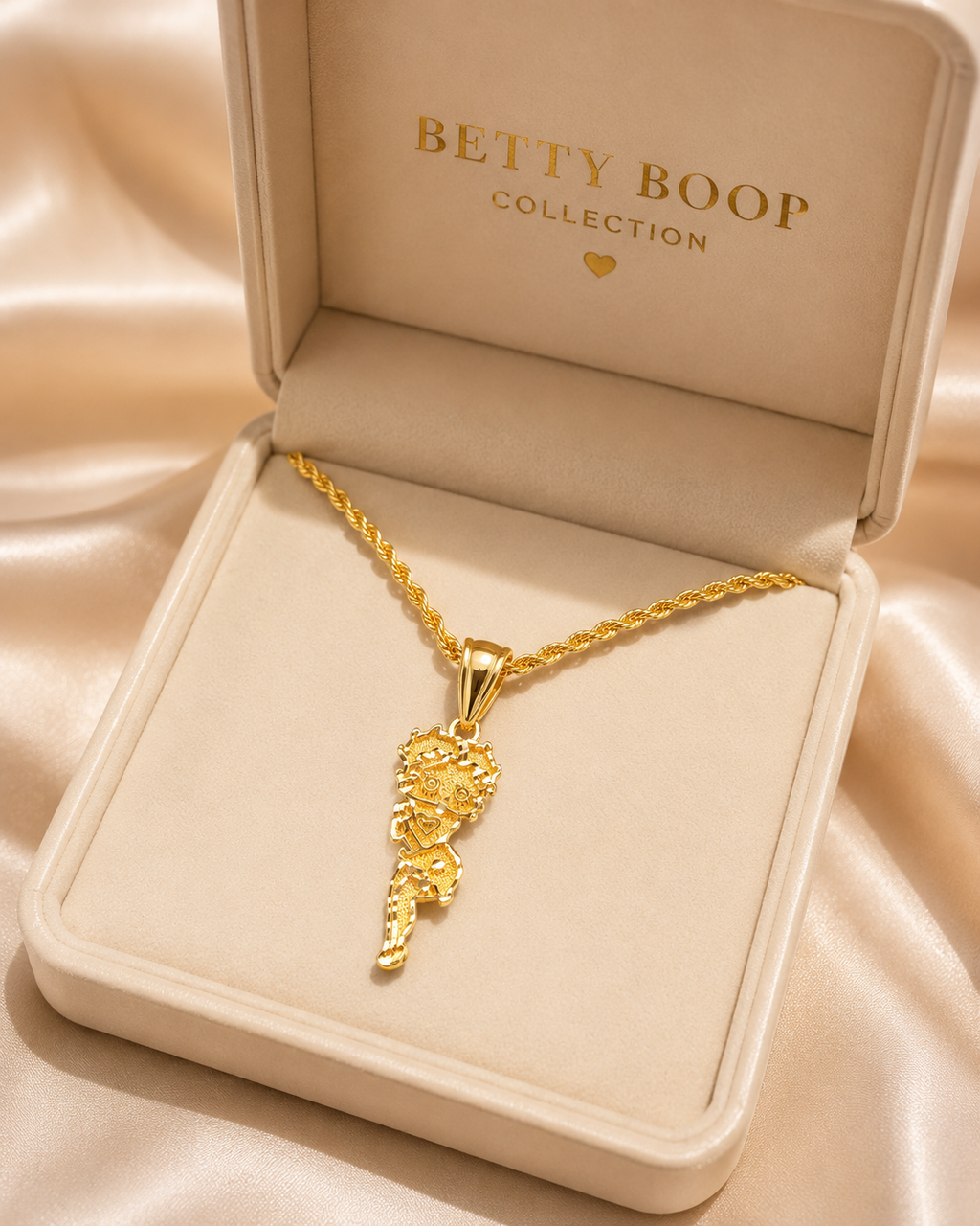 Betty Boop Pendant Necklace
