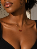 Classic Cherry Necklace