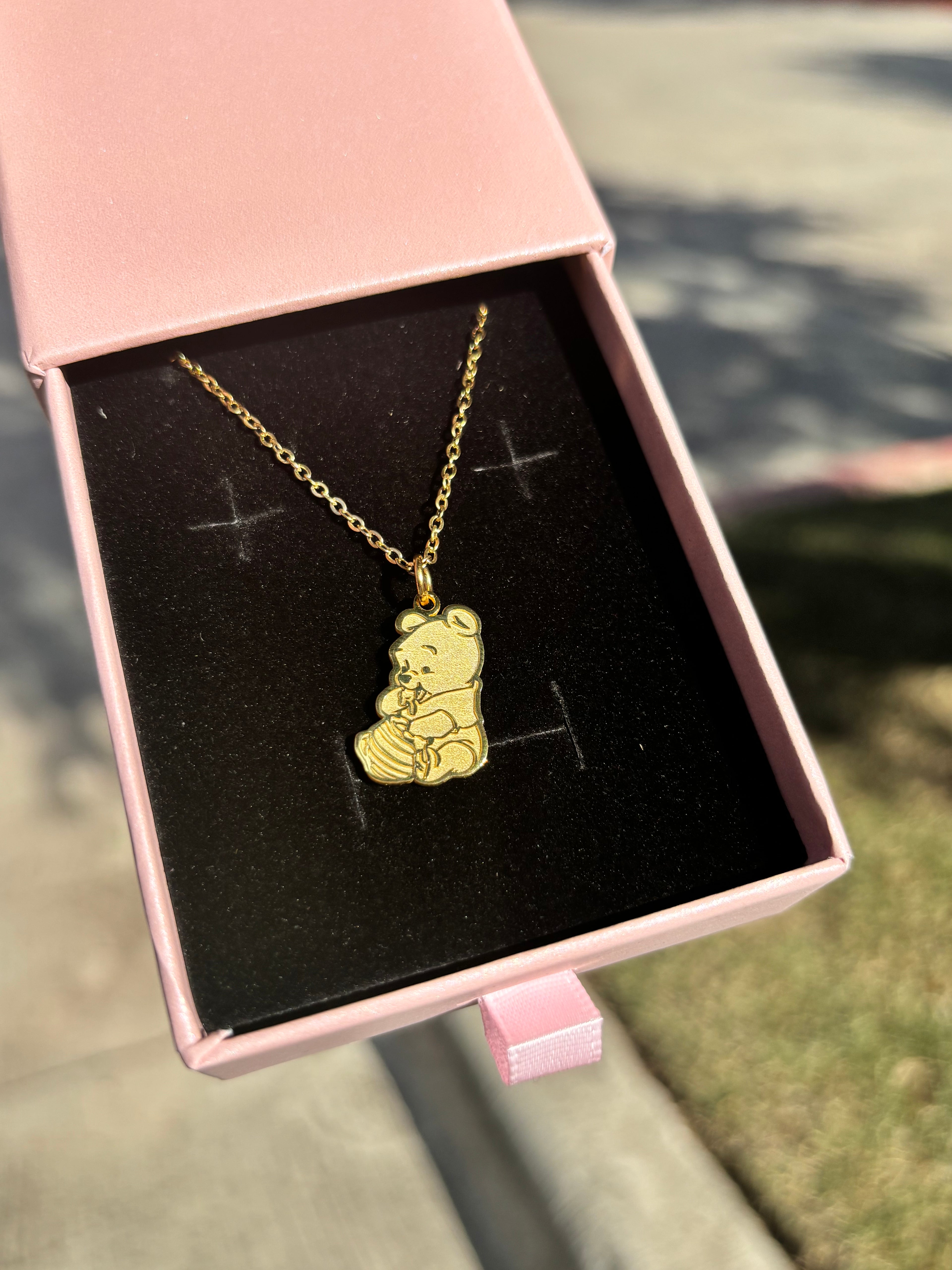 Winnie the Pooh Pendant Necklace