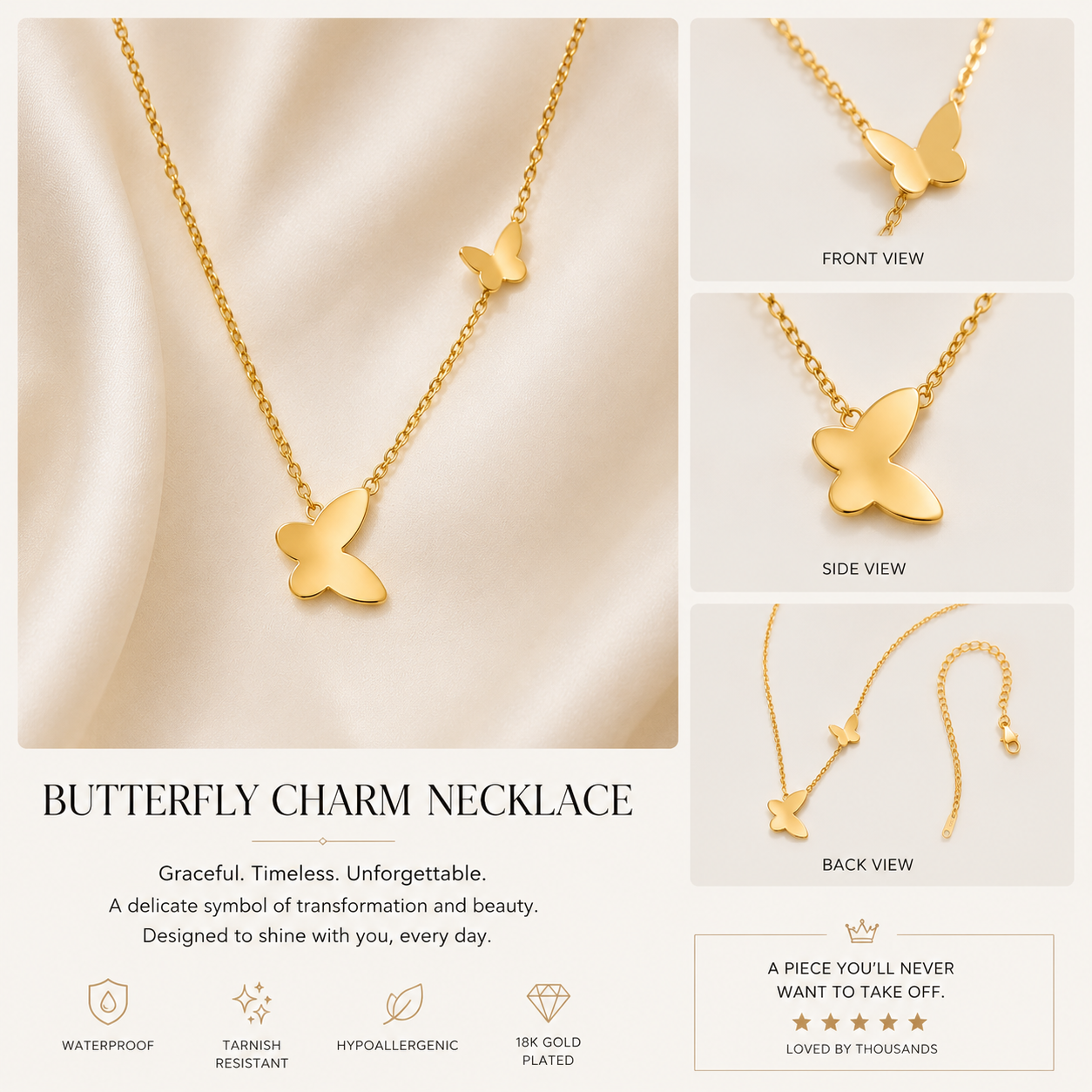 Signature Butterfly Necklace