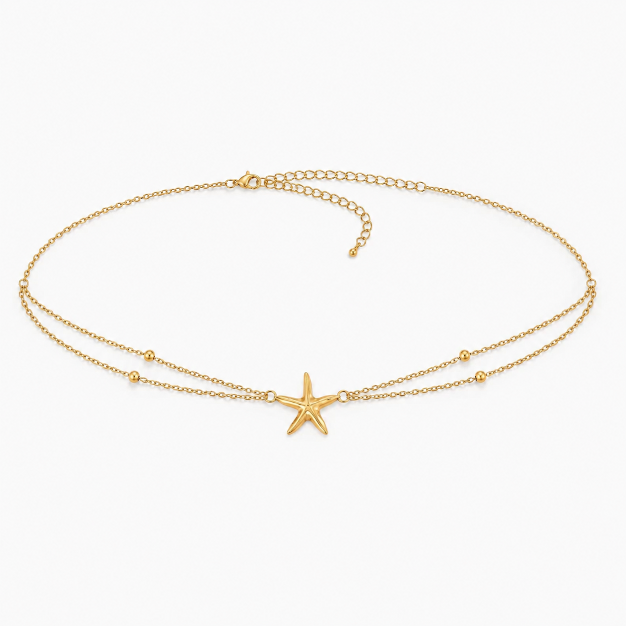 Starfish Charm Belly Chain