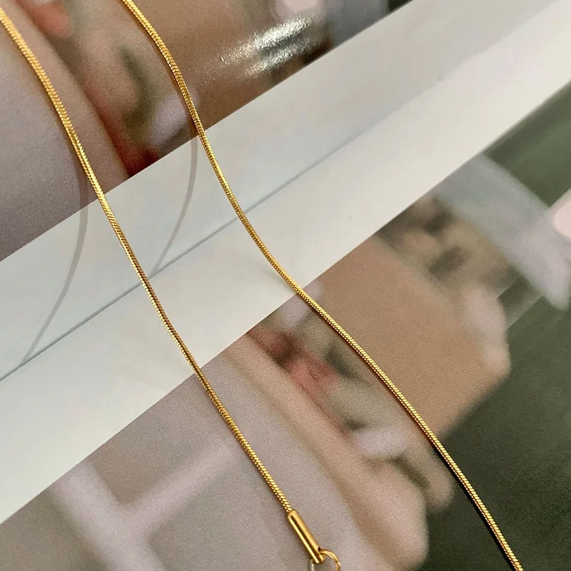 Classic Snake Chain Necklace