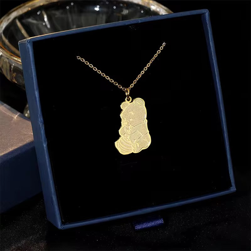 Winnie the Pooh Pendant Necklace