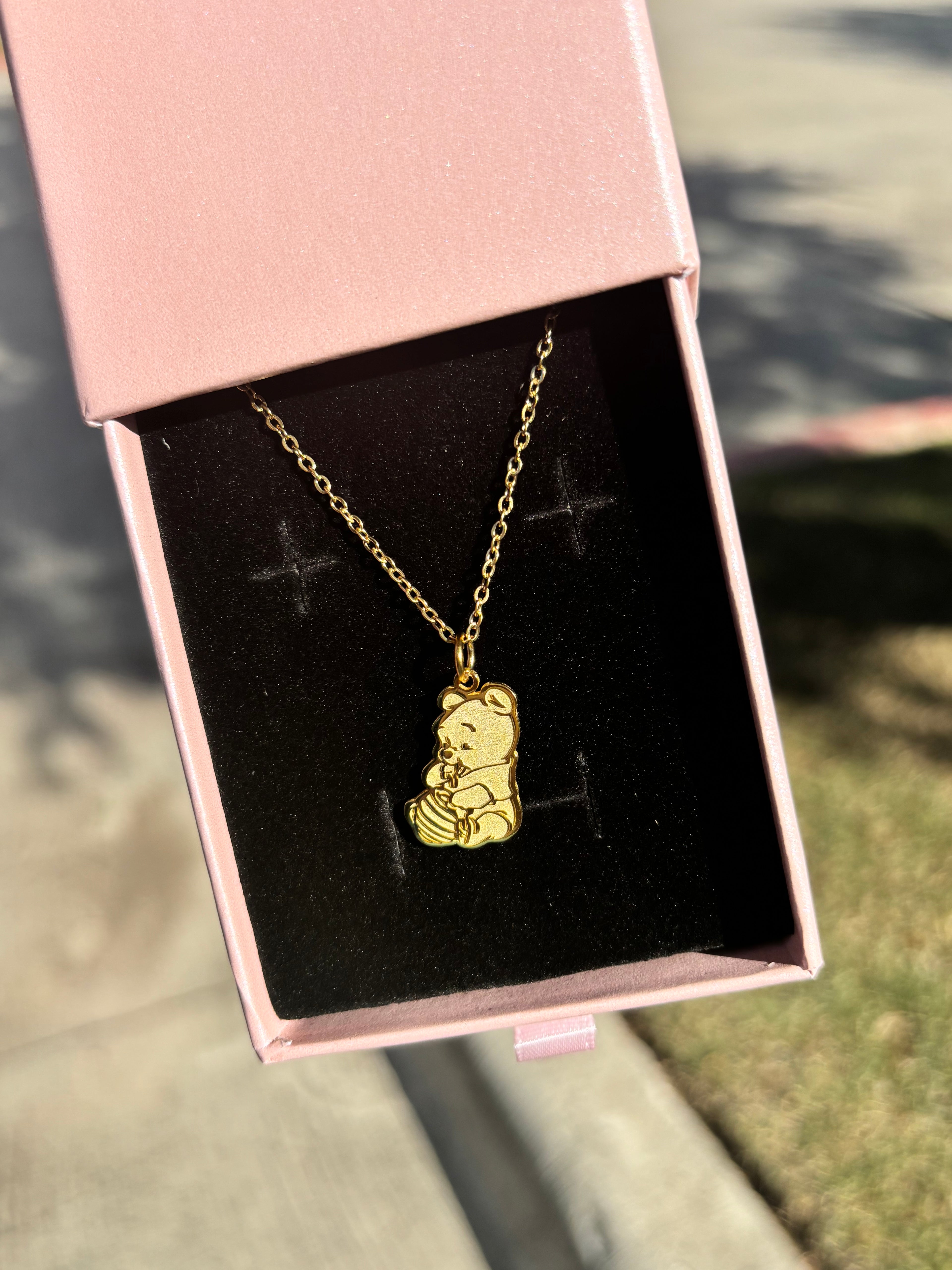 Winnie the Pooh Pendant Necklace